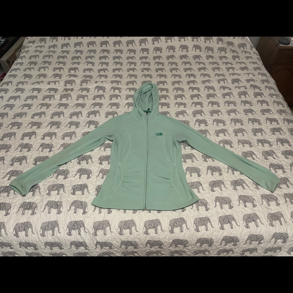 Woman’s The North Face Zipper sweatshirt XS/TP